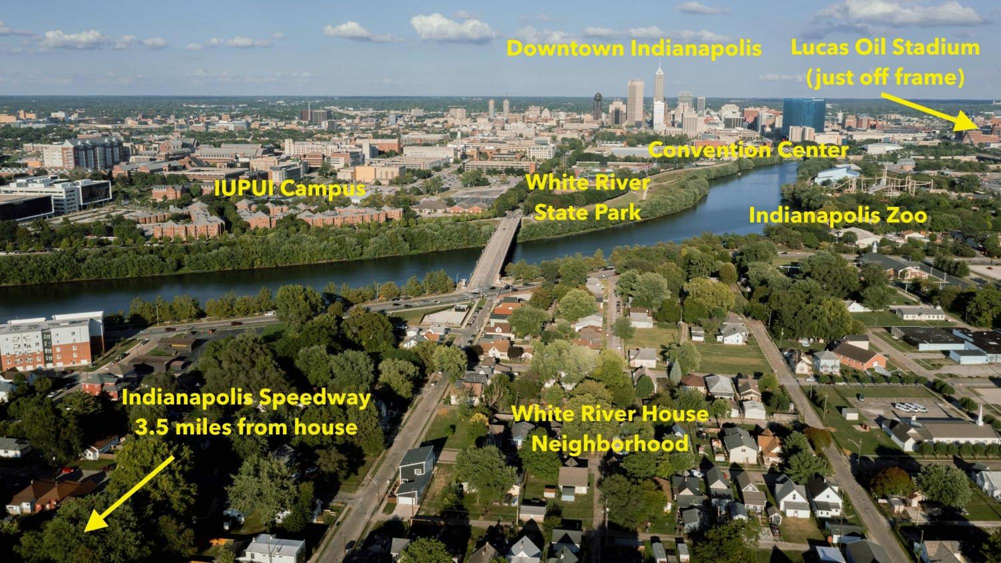 インディアナポリス 5 Mins To Speedway! Walk To Zoo, Wr Park, Iupui!ヴィラ エクステリア 写真